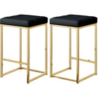 Meridian Furniture Nicola Faux Leather Counter Stool