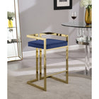 Meridian Furniture Ezra Velvet Counter Stool - Gold - Stools