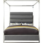 Meridian Furniture Encore Faux Leather Queen Bed - Bedroom Beds