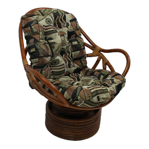 International Caravan Tapestry Cushion Rocker - Picasso - Chairs