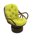 International Caravan Swivel Rocker with Twill Cushion - Mojito Lime - Chairs