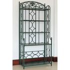 International Caravan Iron 5-Tier Bakers Rack - Verdi Green - Shelves & Cases