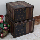 International Caravan Vintage Set of Two Square Box - Drawers & Dressers