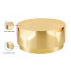 Meridian Furniture Jazzy Coffee Table - Gold - Coffee Tables