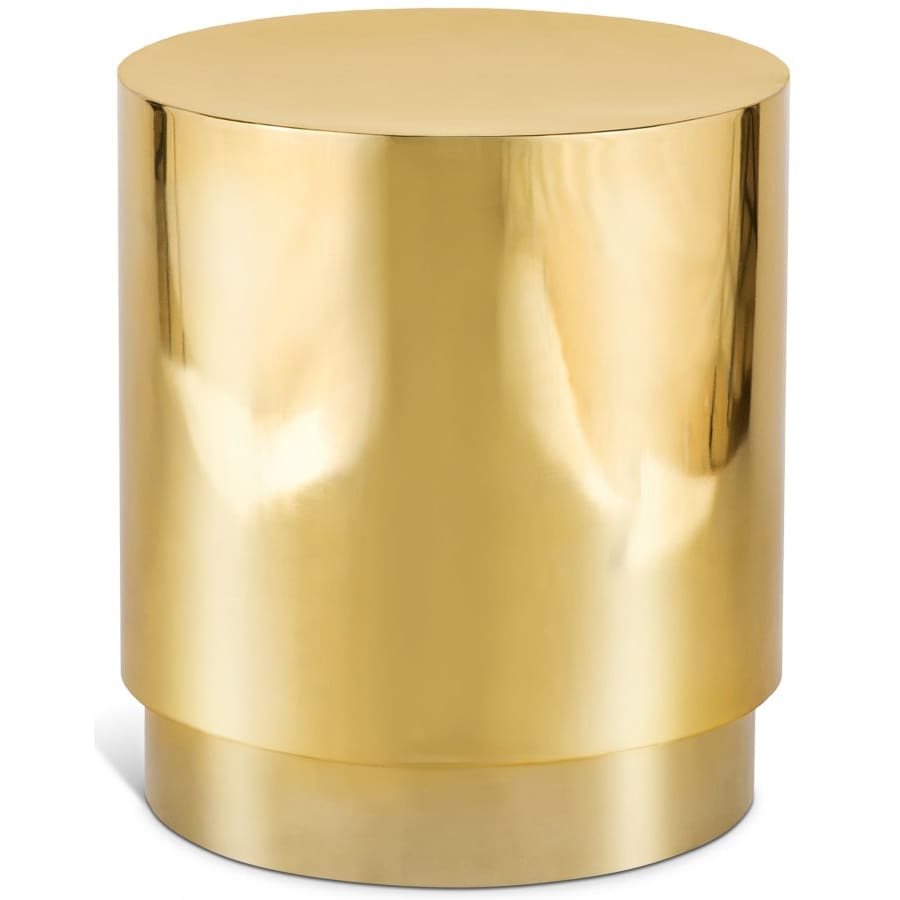 Meridian Furniture Jazzy End Table - Gold - End Table