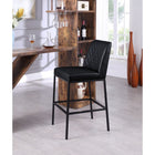 Meridian Furniture Bryce Faux Leather Bar Stool - Stools