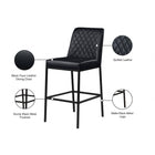 Meridian Furniture Bryce Faux Leather Bar Stool - Stools