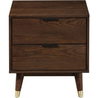 Meridian Furniture Vance Mid-Century Modern Night Stand - Nightstand