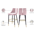 Meridian Furniture Sleek Bar Stool - Stools
