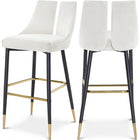 Meridian Furniture Sleek Bar Stool - Cream - Stools