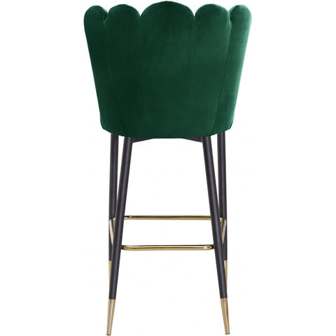 Meridian Furniture Lily Bar Stool - Green - Stools