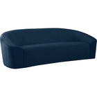 Meridian Furniture Riley Velvet Sofa - Navy - Sofas