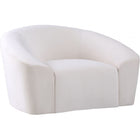Meridian Furniture Riley Velvet Chair - Cream - Chairs