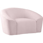 Meridian Furniture Riley Velvet Chair - Pink - Chairs
