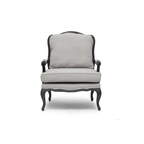 Baxton Studio Antoinette Classic Antiqued French Accent Chair - Living Room Furniture