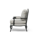 Baxton Studio Antoinette Classic Antiqued French Accent Chair - Living Room Furniture