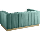 Meridian Furniture Marlon Velvet Loveseat - Loveseats