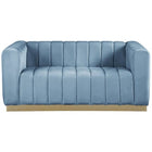 Meridian Furniture Marlon Velvet Loveseat - Loveseats