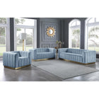 Meridian Furniture Marlon Velvet Loveseat - Loveseats