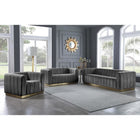 Meridian Furniture Marlon Velvet Loveseat - Loveseats