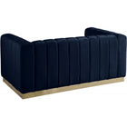 Meridian Furniture Marlon Velvet Loveseat - Loveseats