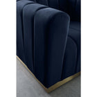 Meridian Furniture Marlon Velvet Loveseat - Loveseats