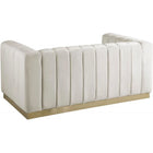 Meridian Furniture Marlon Velvet Loveseat - Loveseats