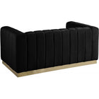 Meridian Furniture Marlon Velvet Loveseat - Loveseats