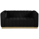 Meridian Furniture Marlon Velvet Loveseat - Loveseats