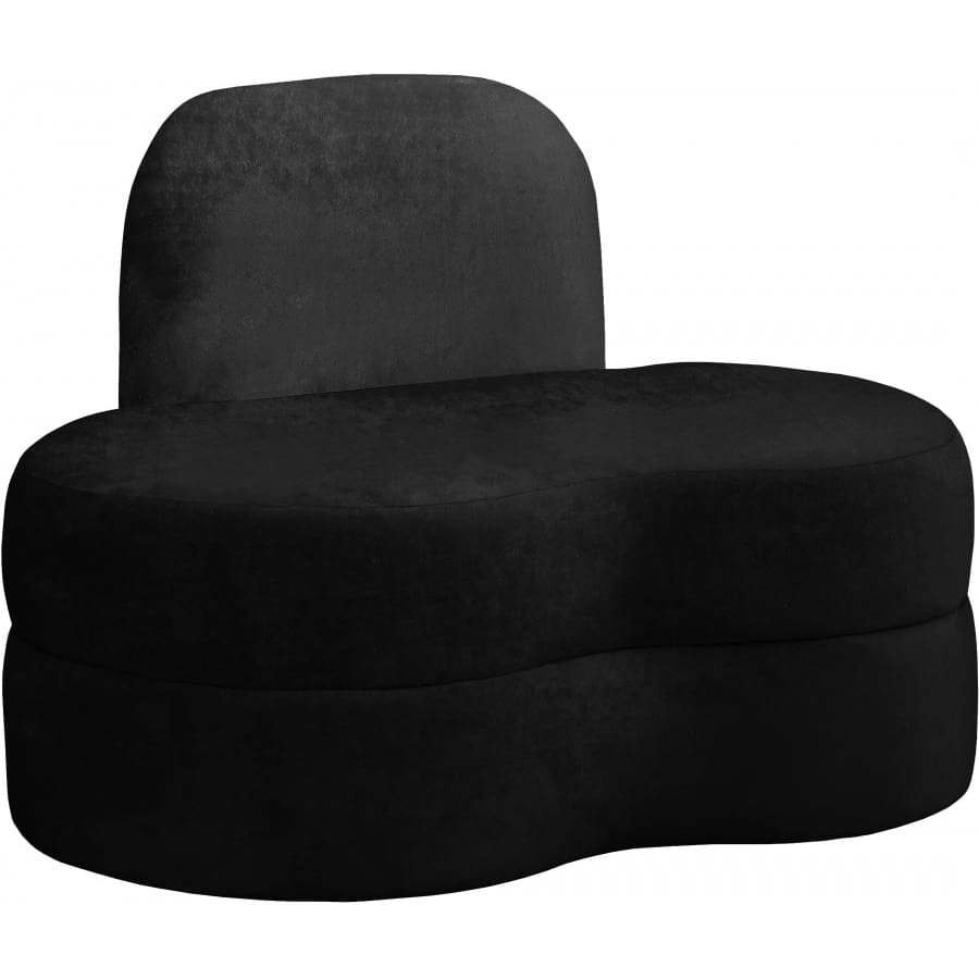 Meridian Furniture Mitzy Velvet Chair - Black - Chairs