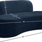 Meridian Furniture Mitzy Velvet Sofa - Sofas