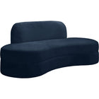 Meridian Furniture Mitzy Velvet Sofa - Navy - Sofas