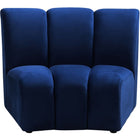 Meridian Furniture Infinity Modular Chair - Navy - Chairs