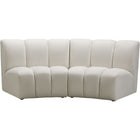 Meridian Furniture Infinity Modular Loveseat - Cream - Loveseats