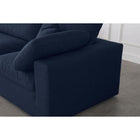 Meridian Furniture Serene Linen Deluxe Cloud Modular Down Filled Overstuffed Sectional 8A - Living Room Furniture