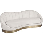 Meridian Furniture Shelly Velvet Sofa - Cream - Sofas