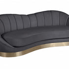 Meridian Furniture Shelly Velvet Sofa - Sofas