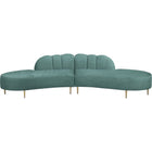 Meridian Furniture Divine Velvet 2pc. Sectional - Sofas
