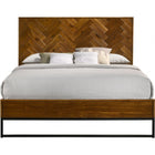 Meridian Furniture Reed Wood Queen Bed - Bedroom Beds