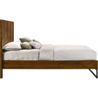 Meridian Furniture Reed Wood Queen Bed - Bedroom Beds
