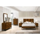 Meridian Furniture Reed Wood Queen Bed - Bedroom Beds