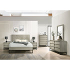 Meridian Furniture Weston Wood Queen Bed - Bedroom Beds