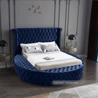 Meridian Furniture Luxus Velvet King Bed - Bedroom Beds