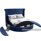 Meridian Furniture Luxus Velvet King Bed - Bedroom Beds
