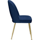 Meridian Furniture Logan Velvet Dining Chair - Dining Chairs