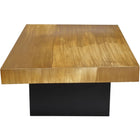 Meridian Furniture Palladium Coffee Table - Gold - Coffee Tables