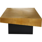 Meridian Furniture Palladium Coffee Table - Gold - Coffee Tables