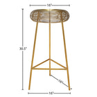 Meridian Furniture Tuscany Bar Stool - Stools