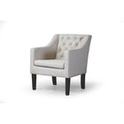 Baxton Studio Brittany Club Chair - Living Room Furniture