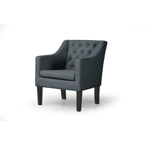 Baxton Studio Brittany Club Chair - Living Room Furniture